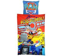 Paw Patrol 0121990 Set Copripiumino singolo e federa in microfibra, poliestere, blu, 135/200, 37,5 x 27 x 4 cm