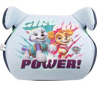 Tataway Paw Patrol seggiolino alzatina auto i-Size ECE R129. Rialzo bimbi 125-150 cm con grafiche di Everest e Skye, seduta azzurra, comodo e sicuro per ogni viaggio in auto