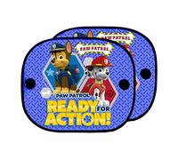 Paw Patrol 2 Parasoli Laterali per Bambini Personaggi Chase e Marshall. Protezione dal Sole e dal Calore