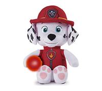 PAW PATROL 6059298, Snuggle Up Marshall Plush with Torch and Sounds, for Kids Aged 3 and Up