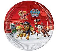 Paw Patrol 8 Pappteller, 23 cm