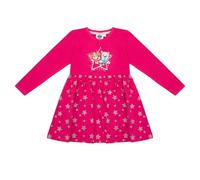 PAW PATROL Abito da ragazza a maniche lunghe | cotone | motivi Skye e Everest | Taglia 98-128, Colore: rosa., 110
