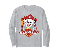 Paw Patrol Adventure Style Marshall, Design retrò a Forma di Cucciolo di Salvataggio Maglia a Manica