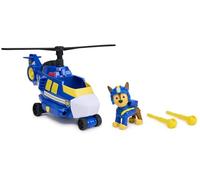 PAW Patrol Air Rescue, Elicottero della Polizia con Personaggio Chase da Collezione, Veicolo di Soccorso con Lanciatore e 2 proiettili, Giocattoli per Bambini e Bambine dai 3 Anni in su
