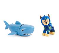 Paw Patrol Aqua Pups Chase e Shark Action Figures Set Giocattoli per Bambini dai 3 Anni in su