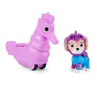 Paw Patrol, Aqua Pups - Set di action figure di corallo e cavalluccio marino, giocattoli per bambini dai 3 anni in su