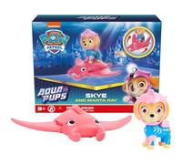 Paw Patrol Paw Paw Patrol, Aqua Pups-Set di Action Figure Skye e Manta Ray, Giocattoli per Bambini dai 3 Anni in su, Colore, Taglia Unica, 6066148