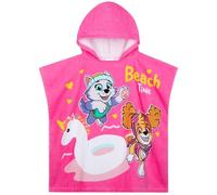 Paw Patrol Asciugamani Bagno con Cappuccio per Bambina Assorbente Asciugamano Cotone per Piscina Bagno Doccia Spiaggia Regalo Bambina