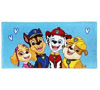 Paw Patrol Team Asciugamano in Cotone 100% Telo Mare 70x140cm Bambini