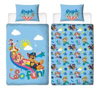 PAW PATROL Bambini Camera da Letto - Biancheria Notte Luce Giocare Tenda Coperte