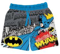 Paw Patrol/Batman - Costume da bagno da ragazzo, con elastico in vita e fodera in rete, per bambini, Nero , 8 anni