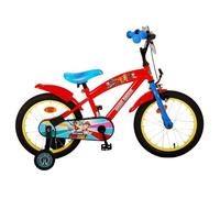 Paw Patrol Bicicletta per Bambini - Ragazzi - 16 Pollici - Rosso Blu