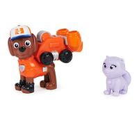 Paw Patrol, Big Truck Pups Zuma Action Figure con drone di salvataggio a clip, Pod Centro di Comando e Animali Amici Giocattoli per bambini dai 3 anni in su
