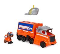 PAW PATROL, Big Truck Pups Zuma Transforming Toy Truck con Action Figure da Collezione, Giocattoli per Bambini dai 3 Anni in su