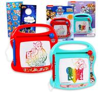 Paw Patrol Blocco da disegno, confezione da 2 - Il set di attività include 2 blocchi magnetici per schizzi, adesivi, molto altro | Paw Patrol Lavagne magnetiche da disegno per bambini, ragazzi
