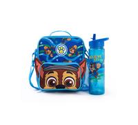 Paw Patrol Blu Believe It, Be It Set di Lunch Bag e Bottiglie Ragazzi