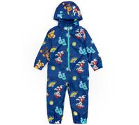 Paw Patrol Blu Marshall , Rubble & Chase All-Over Print Tuta da pozzanghera Raga