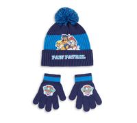 Paw Patrol Blu Team Pose Set berretto e guanti Ragazzi