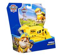 Paw Patrol, Bulldozer di Rubble, Veicolo e Personaggio Rubble, Giochi Bambini, 3+ anni