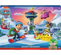 Paw Patrol, Calendario dell'Avvento 2021 con 24 Personaggi e Accessori esclusivi, Giocattoli per Bambini dai 3 Anni in su