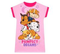 Paw Patrol Camicia da Notte Pigiama per Ragazza Skye | Camicia da Notte Maniche Corta | Rosa 3-4 Anni