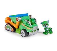 Paw Patrol, Camion dei Rifiuti di Rocky Tematizzato Il Super Film, con Luci e Suoni, Giochi per Bambini e Bambine, 3+ Anni