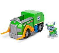 Paw Patrol Veicolo Camion per Il Riciclo di Rocky, 1 Personaggio di Rocky Incluso, dai 3 Anni