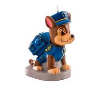 Paw Patrol - Candela in Cera 3D, 5 x 8 x 4 cm, Colore Blu