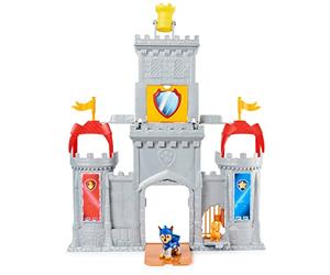 Paw Patrol, Castello Quartier Generale Rescue Knights, Set di gioco personaggio di Chase e accessori inclusi, Giochi bambini dai 3 anni in su