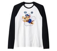 Paw Patrol Chase Action Pup Badge Maglia con Maniche Raglan