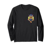 Paw Patrol Chase Hero Jump Pose Maglia a Manica