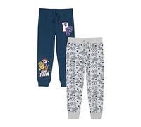 Paw Patrol Chase & Marshall - Pantaloni da jogging per ragazzi, confezione da 2, Marina Militare, 6-7 Anni