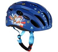 Paw Patrol Chase Marshall Rubble Casco da bicicletta per bambini IN-MOLD, da ragazzo, blu navy, regolabile 52-56cm (Blu marino)