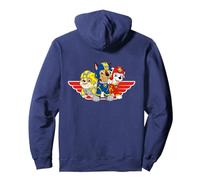 Paw Patrol Chase Marshall Rubble Rescue Action Team Opera d'Arte Felpa con Cappuccio