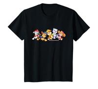 Paw Patrol Chase Marshall Rubble Skye Everest Team Style Maglietta