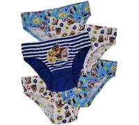 Paw Patrol - Chase, Marshall & Rubble - Slip Bambino in Cotone Intimo - Confezione da 5-3-4 Anni: 104cm