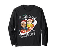 Paw Patrol Christmas Winter Wonderland Maglia a Manica