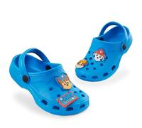 Paw Patrol Ciabatte Bambino con Ciondoli in Gomma Rimovibili Ciabatte Mare Piscina Bambino (Blu, 33 EU)