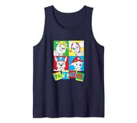 Paw Patrol Color Block Pups With Toy Blocks Logo Canotta
