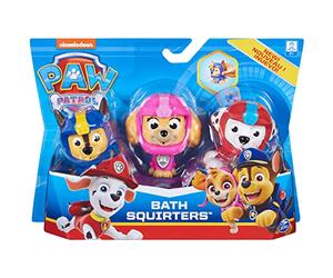 Paw Patrol, Confezione da 3 Spruzzini per Il Bagnetto con Marshall, Chase e Skye, per Bambini dai 3 Anni in su