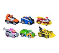 Paw Patrol, Confezione Regalo da 6 Veicoli Die-Cast Classici da Collezione True Metal, in Scala 1:55