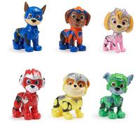 Paw Patrol, Confezione Regalo Tematizzata Super Film, con 6 Personaggi, Giocattoli per Bambini e Bambine, 3+ Anni