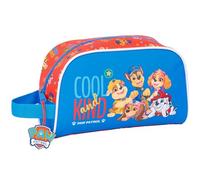 PAW PATROL COOL - Beauty case grande per bambini, adatto a carrozzina, ideale per bambini dai 5 ai 14 anni, comodo e versatile, qualità e resistenza, 26 x 16 x 9 cm, Rosso/blu, M, Casual