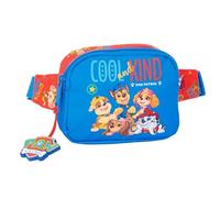 PAW PATROL COOL - Marsupio per bambini, ideale per giovani e bambini di diverse età, comodo e versatile, qualità e resistenza, 14 x 4 x 11 cm, Rosso/blu, M, Casual