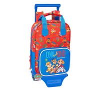 Paw Patrol Cool - School Backpack 765 with Trolley 805, Ideal for Children of Di
