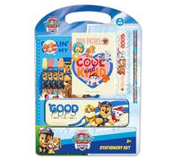 PAW PATROL COOL - Set da scrittura, astuccio regalo, astuccio metallico, penne, astuccio per bambini, ideale per bambini, comodo e versatile, qualità e resistenza, 27 x 37,5 cm, Rosso/blu, M, Casual