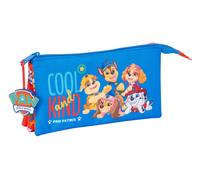 PAW Patrol Cool - Triple Pencil Case, Children's Pencil Case, Ideal for School A