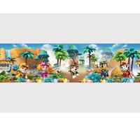 Paw Patrol Cuccioli Bordo Carta Da Parati Adesiva Per Bambini Colorato
