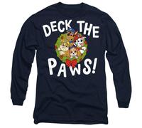 Paw Patrol Deck The Paws Maglietta Natale Adulto Unisex (TV10539)