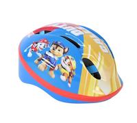 Paw Patrol Deluxe - Casco da bicicletta per bambini, 52-56 cm, Chase, Marshall & Rubble, regolabile, antiurto e leggero
